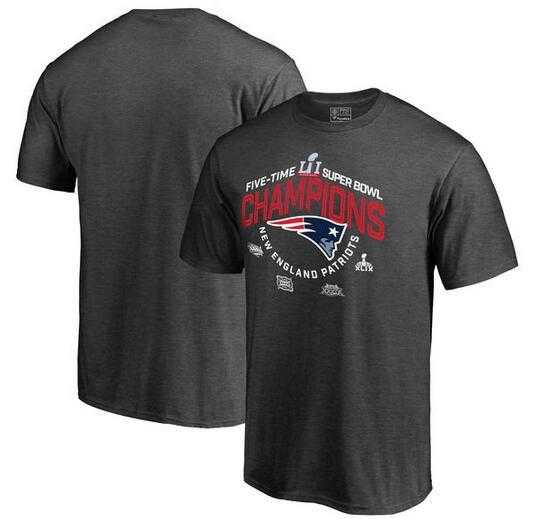 Men's New England Patriots Pro Line by Fanatics Branded 5-Time Super Bowl Champions T-Shirt - Charcoal FengYun,We sell and wholesale Men's New England Patriots Pro Line by Fanatics Branded 5-Time Super Bowl Champions T-Shirt - Charcoal FengYun on line form chian!